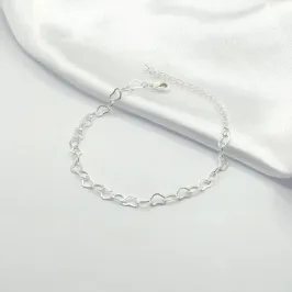 PULSEIRA ELO CORAÇÃO VAZADO