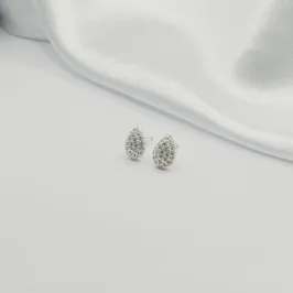 BRINCO GOTA EM ZIRCÔNIA CRISTAL M
