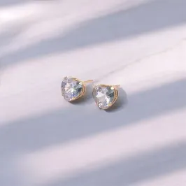 BRINCO PONTO DE LUZ CORAÇÃO ZIRCONIA CRISTAL