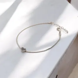 PULSEIRA VENEZIANA CORAÇÃO LISO