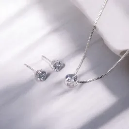 CONJUNTO CORRENTE VENEZIANA PONTO DE LUZ CRISTAL