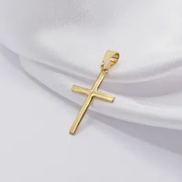 PINGENTE CRUZ FINA E DETALHADA
