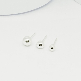 BRINCO TRIO DE BOLINHAS LISO