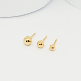 BRINCO TRIO DE BOLINHAS LISO