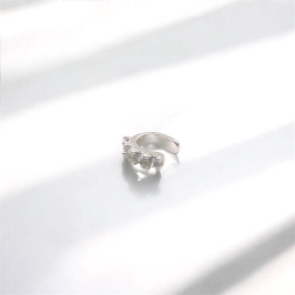 PIERCING FAKE 4 ZIRCONIAS