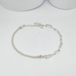 PULSEIRA ELO CARTIER COM MALHA DIAMANTADA