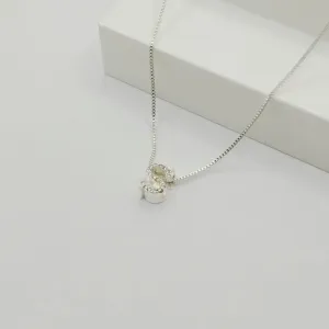 COLAR VENEZIANA COM PINGENTE LETRA S EM ZIRCÔNIA CRISTAL