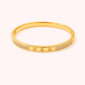 BRACELETE EM ZIRCONIA BRANCA FINA CARTIE