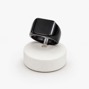ANEL MASCULINO COMENDADOR PRETO