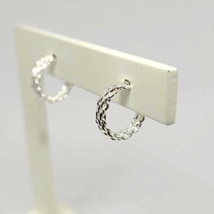 ARGOLA DE FIO C/4 FIOD TRANÇADOS PP