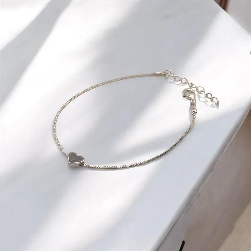 PULSEIRA VENEZIANA CORAÇÃO LISO