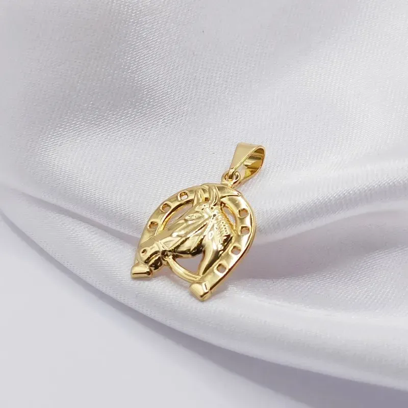 PINGENTE CAVALO COM FERRADURA