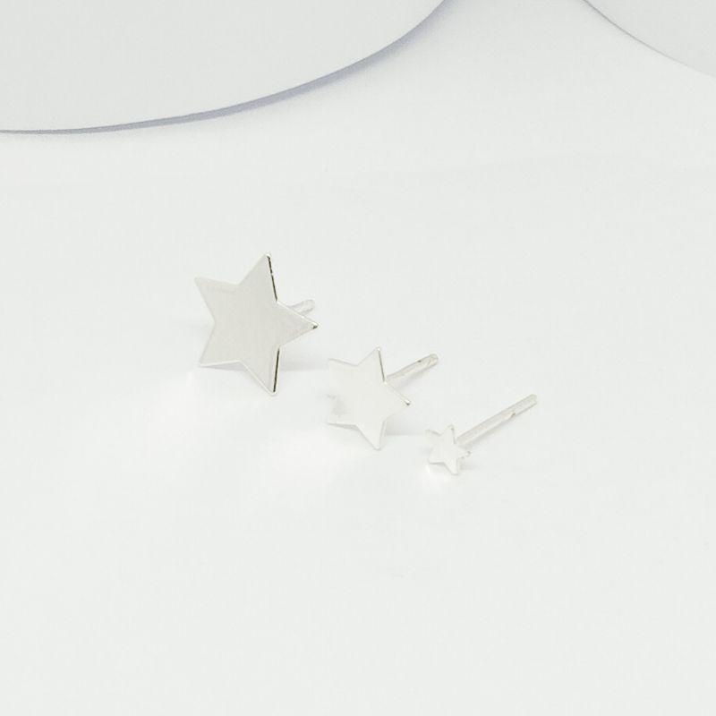 BRINCO TRIO DE ESTRELA LISA