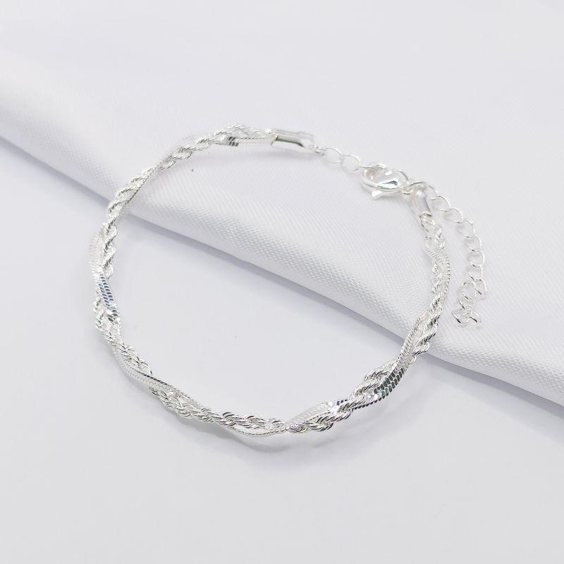 PULSEIRA CORDÃO BAIANO E FITA TRANÇADOS