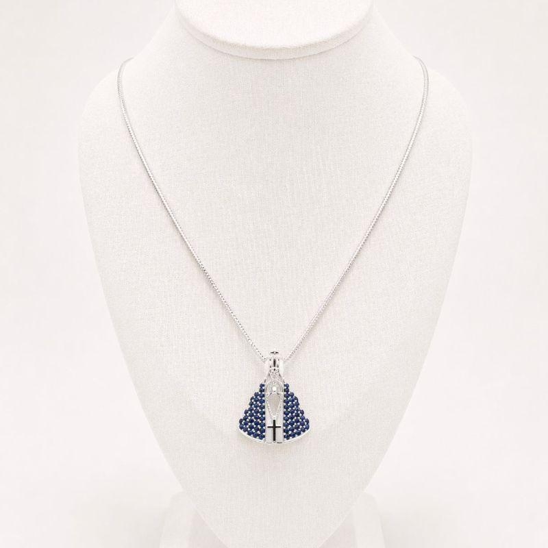 COLAR NOSSA SENHORA APAERCIDA DUPLA FACE