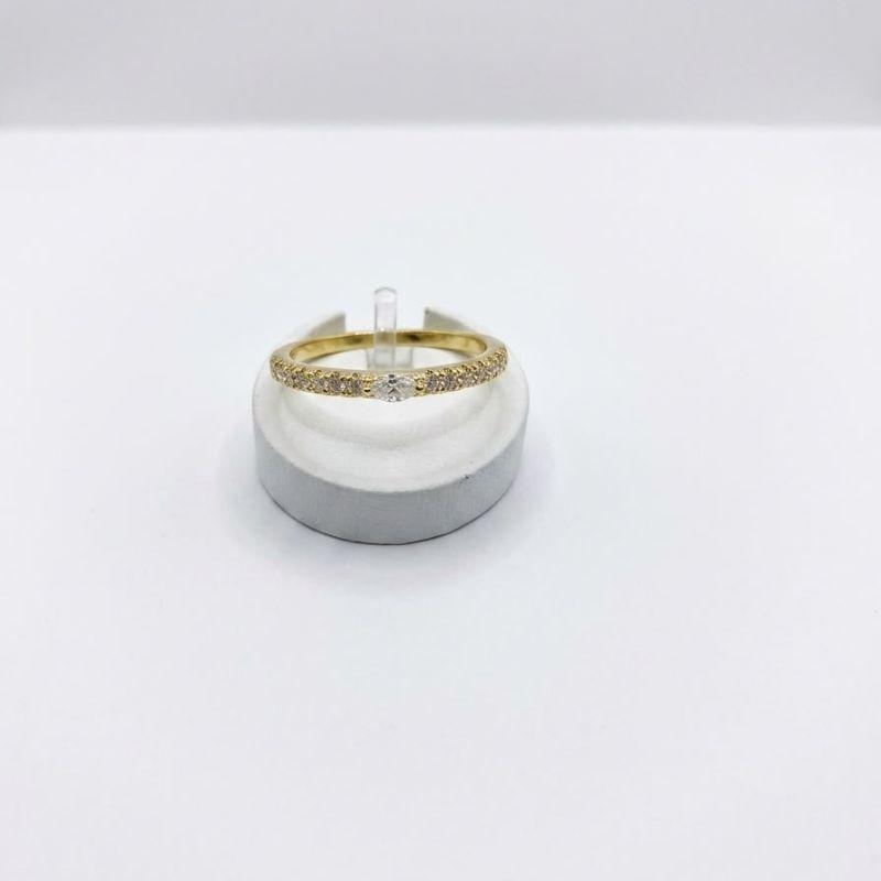 ANEL CRAVEJADO COM ZIRCONIA