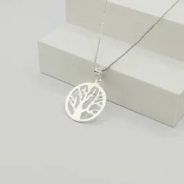 COLAR VENEZIANA COM PINGENTE MEDALHA ARVORE DA VIDA LISO VAZADO COLAR VENEZIANA COM PINGENTE MEDALHA ARVORE DA VIDA LISO VAZADO