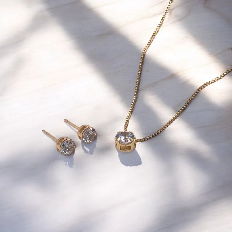 CONJUNTO CORRENTE VENEZIANA PONTO DE LUZ CRISTAL