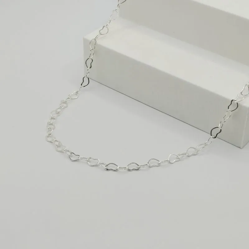 CHOKER  ELOS CORAÇÕES VAZADOS