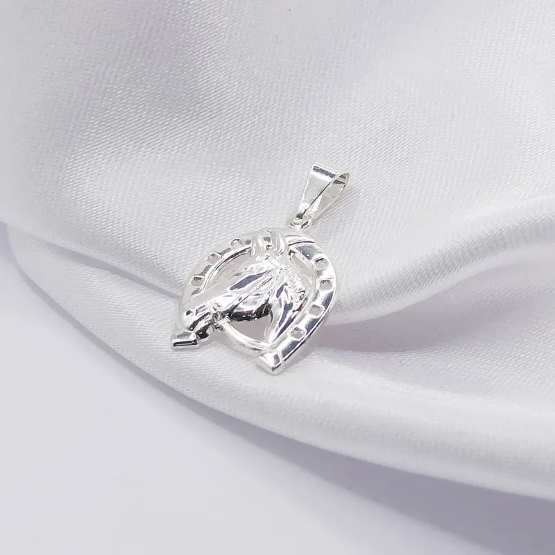 PINGENTE CAVALO COM FERRADURA
