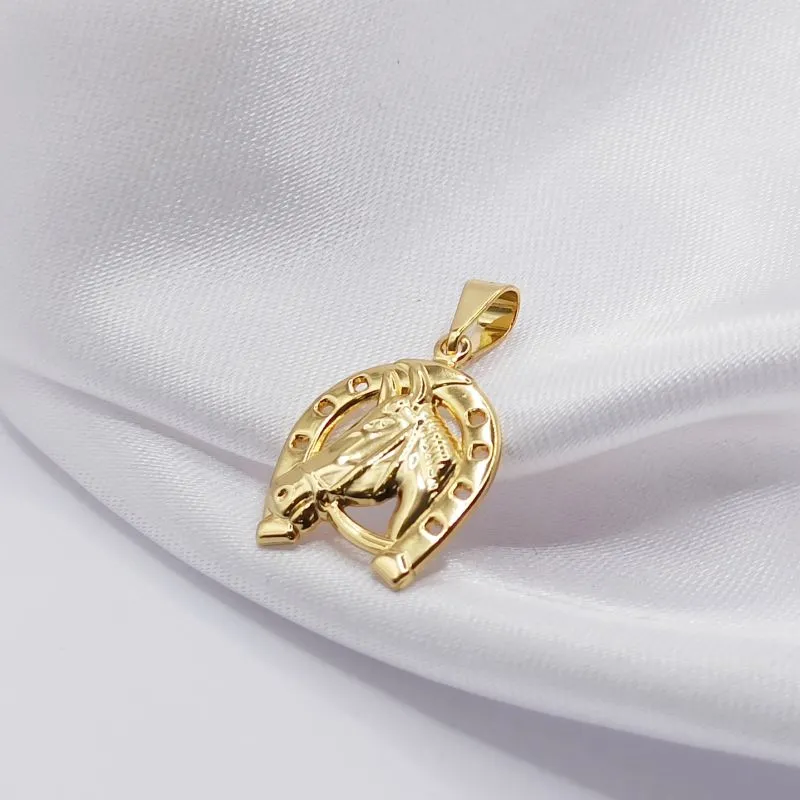 PINGENTE CAVALO COM FERRADURA