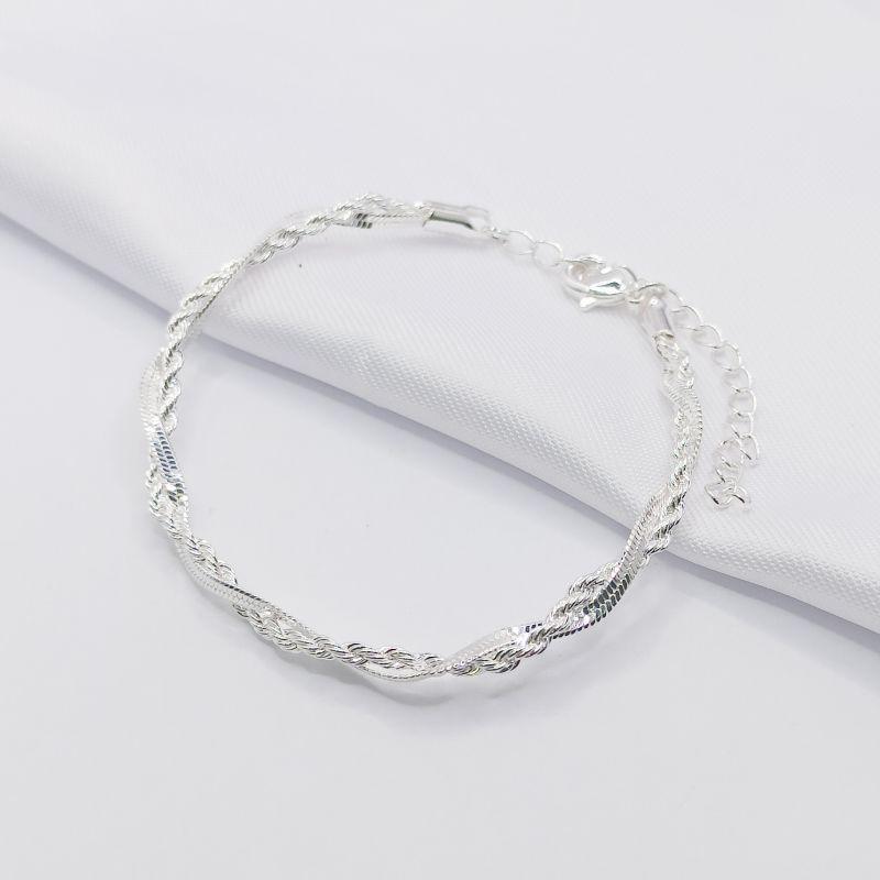 PULSEIRA CORDÃO BAIANO E FITA TRANÇADOS