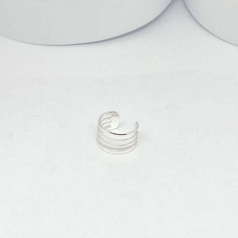 PIERCING FAKE COM QUATRO FILEIRAS FINAS E LISAS
