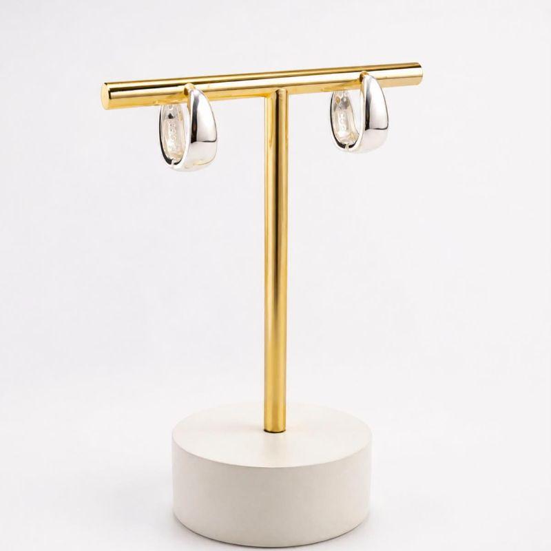 ARGOLA GOTA RETA 14*10MM